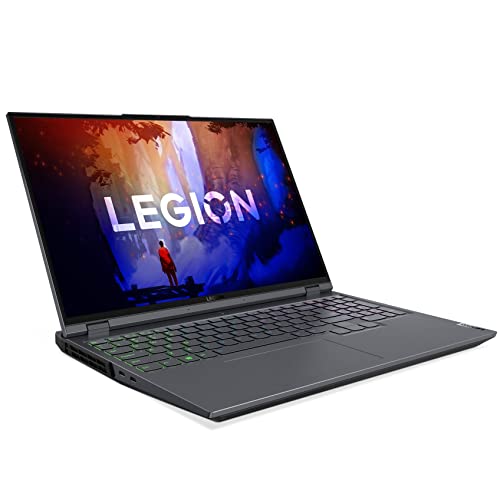 Image of Lenovo Legion 5 Pro AMD Ryzen 7 6800H 16 inch (40.64cm) QHD IPS 165Hz 500Nits Gaming Laptop (32GB /1TB SSD /Win 11 /Office 2021 /NVIDIA RTX 3070 8GB /Alexa /3 Month Game Pass /Storm Grey /2.49Kg), 82RG00AGIN