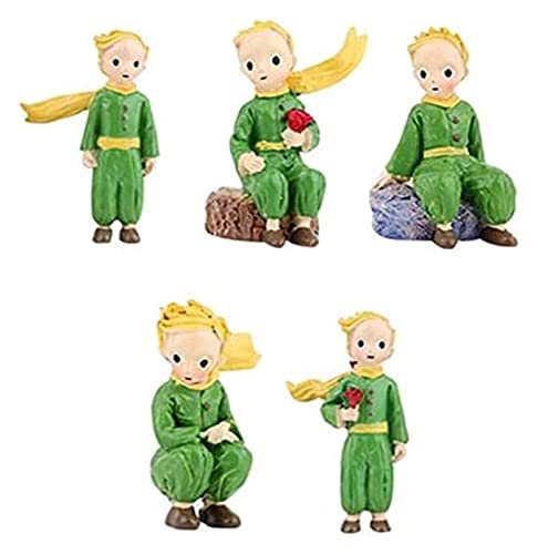 Figurines desktop fairy cartoon : le cadeau idéal en lot de 5 statues de table