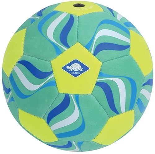 Schildkröt Neopren Mini-Beachsoccer Größe 2 | Ø 15 cm | salzwasserfest & rutschfest | weiche, griffige Oberfläche | Ideal für Strand, Garten, Kinder & Familie