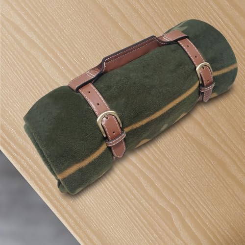 Generic Cobertor de alça de transporte motocicleta bedroll correias colcha cinta de bagagem yoga exe