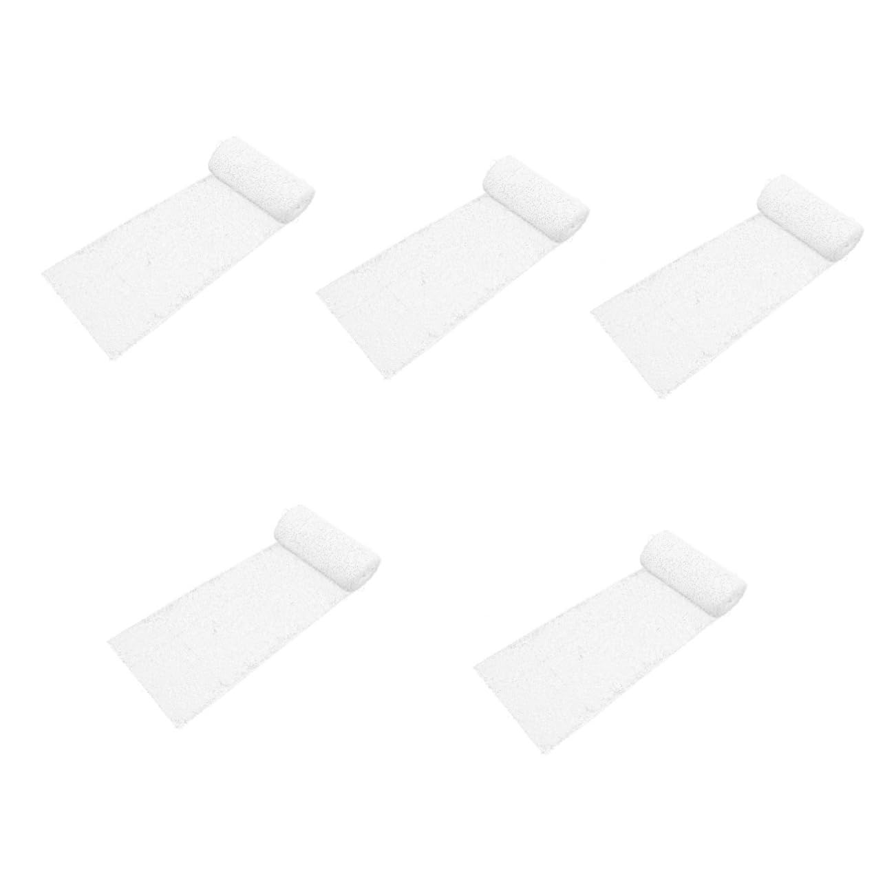 NUOBESTY 5 Rollos Modelo De Tela Que Forma Paños De Yeso Duraderos Material Para Forma a La Montaña Banda De Gasa De Yeso Material De Construcción De Paisajes Tela De Yeso