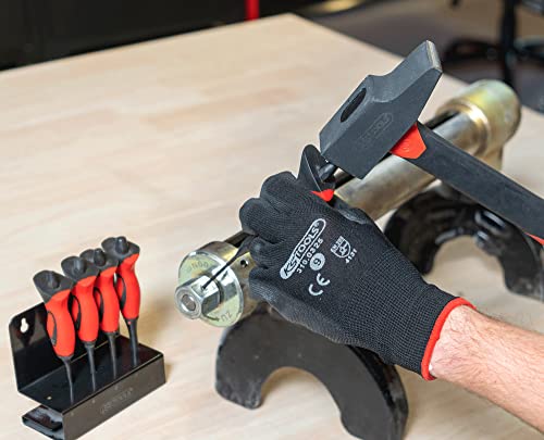 KS Tools - 156.0221 - Brünette Splinttreiber Set mit Griff 3-8mm - Chrom Vanadium - 5-teilig