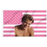 3x5 Foot Rudy Pankow JJ Maybank Decorative Flag, Double Stitched with 2 Brass Grommets, Wall Hanging Tapestry for Room Decor, College Dorm, Outdoor Porch, or Indoor