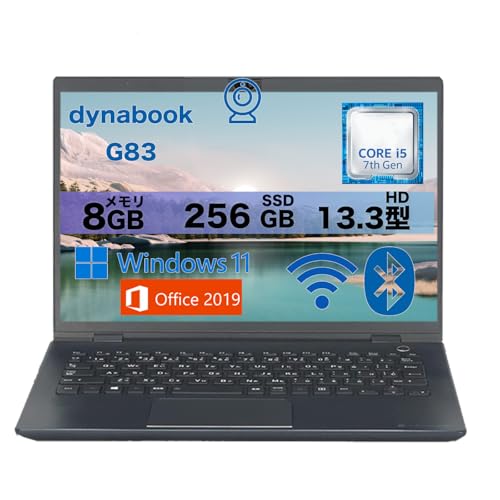 Amazon.co.jp: 【軽量ノートパソコン】dynabook G83 13.3インチ 1366