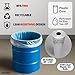 Interplas 55 Gallon Drum Liners – 3 Mil LDPE – BPA-Free Barrel Liners – 38