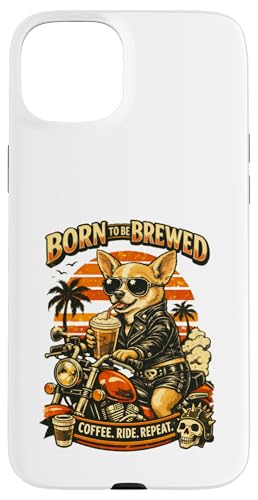 �o�C�N�ŃR�[�q�[�����ރ`���� DIGOR �X�}�z�P�[�X iPhone 15 Plus �p