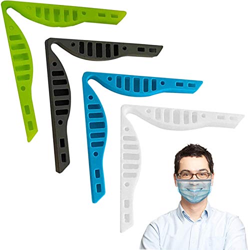 Wanxida 8 soportes para la nariz, puente nasal de silicona anti-vaho para gafas sujetapristales, puente nasal, evita que las gafas se empañen las almohadillas para el rostro.