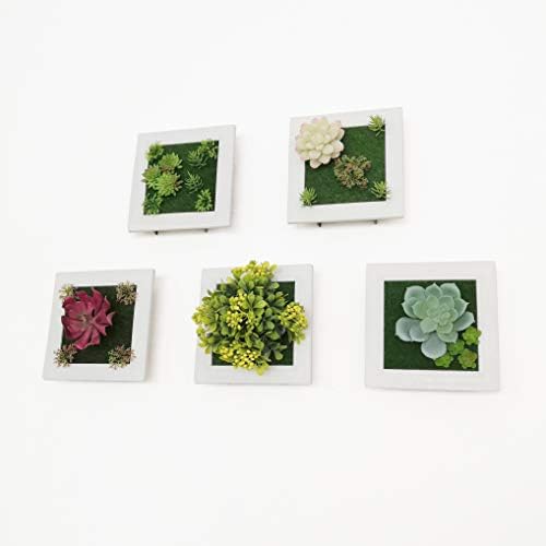 Artificial Plant Frame Wall Hanging for Indoor Wall Decor Tableto...
