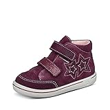 Schuhspitze: rund RICOSTA 74-2628900 384 Sini Mädchen Sympatex Lauflernschuh Nubkleder wasserdicht, Groesse 26, Beere