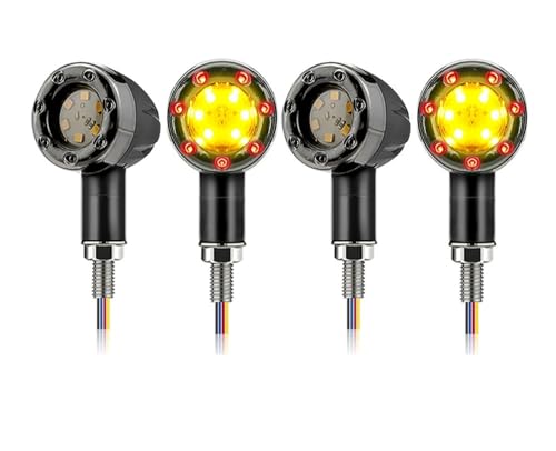 Clignotant LED moto pour rouler de nuit en toute sécurité avec feu stop
