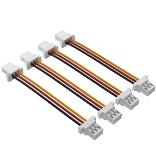 Câble SH1.0 3P de 50mm pour bras lumineux LED de drone, pack de 4 pièces indispensables