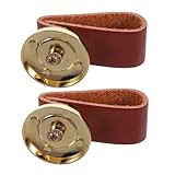 Photo Gallery yarnow 2 pezzi di cassetto in pelle tira maniglie in pelle a foro singolo per armadio per scarpe da scarpa da scarpe traspirante hardware decorativo manopole per la casa Photo Gallery yarnow 2 pezzi di cassetto in pelle tira maniglie in pelle a foro singolo per armadio per scarpe da scarpa da scarpe traspirante hardware decorativo manopole per la casa