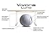 Vivora Luno Exercise Ball Chair, Marble Cover, Felt, Max Size (25 to 26 inches), for Home Offices, Balance Training, Yoga Ball