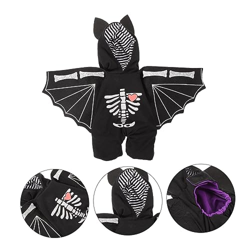 Disfraz Halloween murciélago para perros y gatos miniatura 6