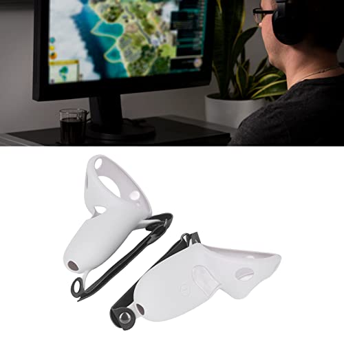 Coque silicone Meta Quest Pro Dilwe avec sangles d'articulation gris - 3