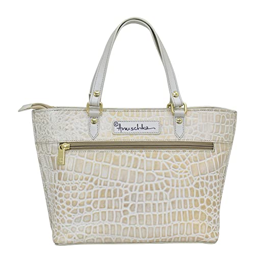 Image of Anuschka Women's Original Hand-Painted Genuine Leather Medium Tote