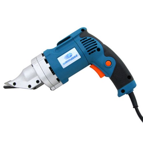 Electric Portable Variable Speed Metal Shear Snips Cutting Swivel Head 2 Finger Trigger