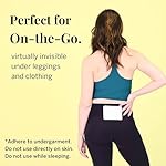 Pixie Period Cramps Menstrual Pain Relief Heat Patches - Lower Abdominal & Back Ache Therapy - Natural Alternative to Lidocaine ICY Hot - Up to 8 Hours - 3 Count Discreet Disposable Heat Pads - Image 5