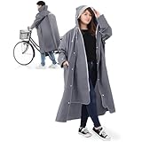 [comfox] レインコート 自転車 メンズレインコート レディースレインコート カッパ 雨合羽 レインスーツ 男女兼用