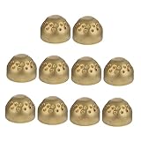 EXCEART 10Stücke Teiliges Gasherd Verteilerabdeckungen aus Hochtemperaturbeständig für Gastronomie Einfache Installation Langlebig und Resistent