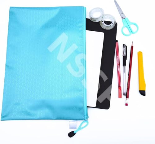 Image of Large Size Document Zip Bag /Pouch Multicolour (10, A3)