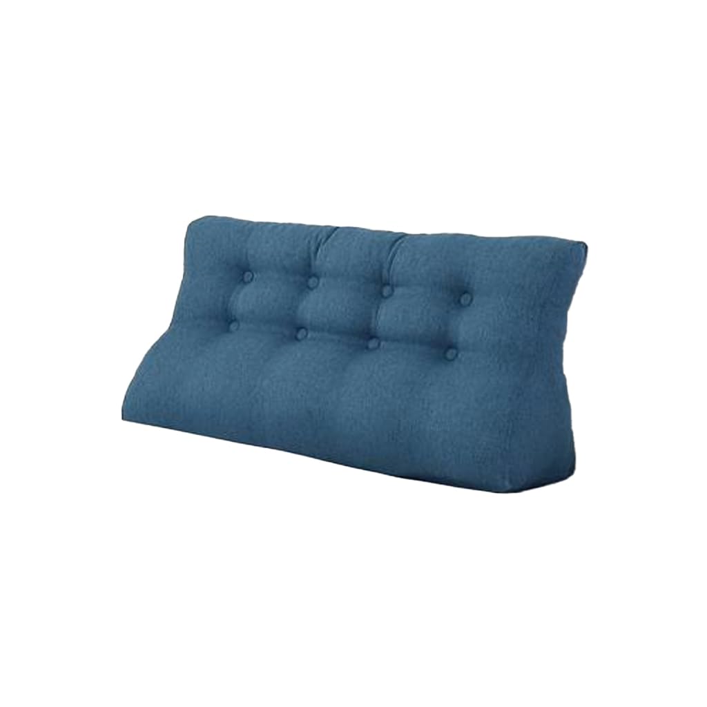Blue Linen Cushion (140 cm, 50 cm, Blue Linen Cushion)