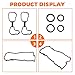 GoaMotors VS50770R Engine Valve Cover Gasket Set Compatible with Infiniti EX35 FX35 G25 G35 JX35 M35 Q50 Q70 QX60 Compatible with Nissan 350Z Altima Frontier Maxima Pathfinder Quest