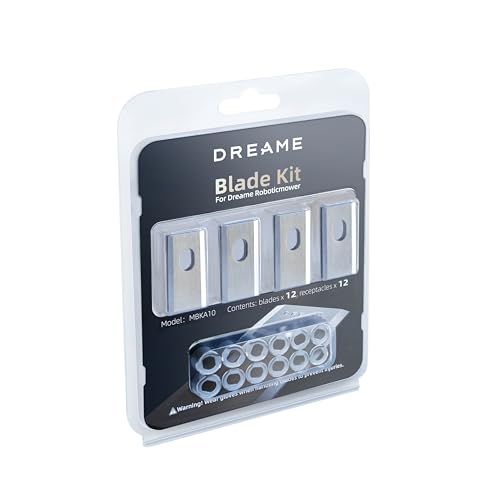 Dreame Ersatzmesser für Roboter-Rasenmäher, Roboticmower A1, Schnellwechsel-Klingensatz, SK5-Stahl, 12 Stück/Kit – Bild 3