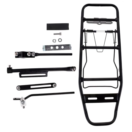VINTORKY Bike Carrier Rack Back Stand Durable Mountain Bike Luggage Carrier for Easy Installation Lightweight Design for