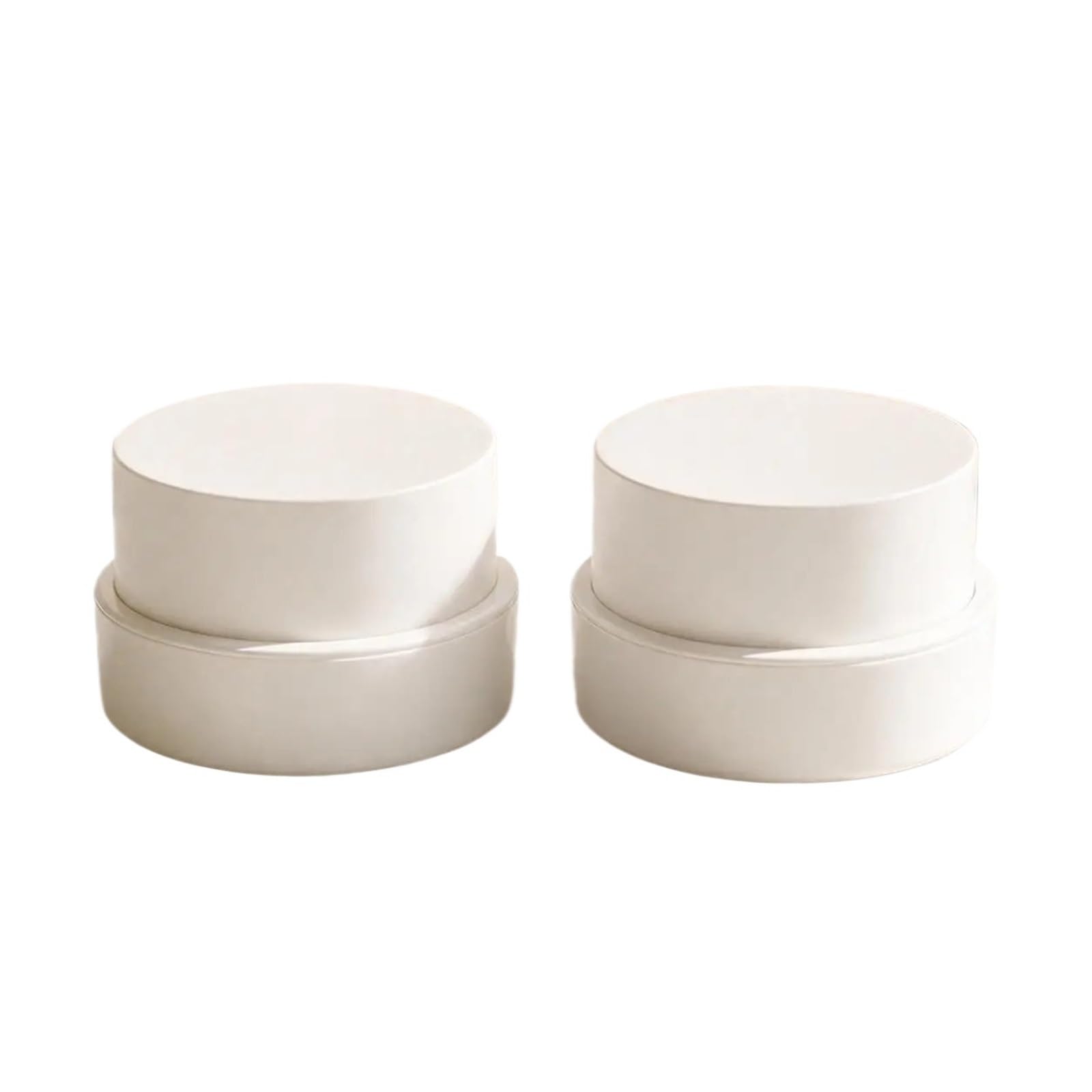Face cream dispensing jar 2 Pack Empty Travel Cream Jars Cosmetic Containers With Lids For Face Lotion(Color2)