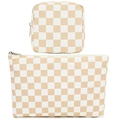 Checkered, 2PCS - Khaki