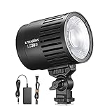 Godox LC30D Litemons Tabletop LED Light with Holder & Power Cable, 5600K 33W LED Video Light, CRI 95+/TLCl 96+, 8 FX Light Effects for Short Film Shooting, Live Streaming and Short Video Lighting.