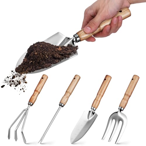 TOYANDONA Outils de Jardin pour Femmes Truelle et Autres Outils pour Jardinage Extérieur Kit de Jardinage pour Adultes