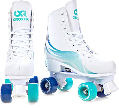Croxers Rollschuhe Evita in Mint für Größen 31-34 (20-21,5 cm)