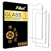 Ailun Screen Protector for iPhone 16e / iPhone 14 / iPhone 13 / iPhone 13 Pro [6.1 Inch] Display 3 Pack Tempered Glass, Case Friendly [Not for iPhone 16 6.1 Inch]