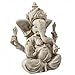 rosenice Elephant Statue Sculpture Sandstone Ganesha Buddha Handmade Figurine