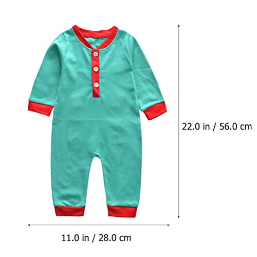 KESYOO MacacÃ£o de BebÃª Natal MacacÃ£o Infantil AlgodÃ£o BebÃª MacacÃ£o de Uma PeÃ§a MacacÃ£o RecÃ©