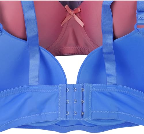 Image of ToBeInStyle Women's Pack of 6 Classic Style Underwire Supportive Padded Bras