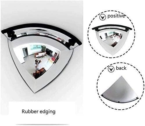 Espejo convexo de seguridad exterior gran angular para tráfico de 90cm 6