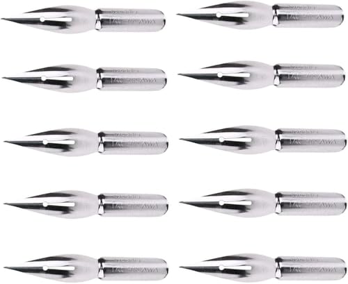 Tachikawa Manga Pen Nib Saji Pen Crome- 10pc