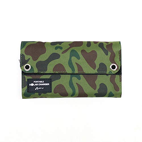 エアージェイ ポータブルソーラー充電器 太陽光充電 最大出力7W AJ-SOLAR7W )