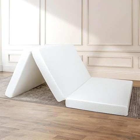 Gelsea 4" Tri-Folding Mattress Cover