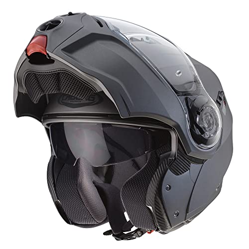 CABERG CASCO DROID MATT GUN METAL XS