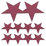 Étoiles décoratives : les découpes en forme d'étoile sont réalisées avec soin, offrant un ajout esthétique et artistique à tout décor. décorations en carton en forme d'étoile, pour tableau d'affichage