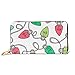 Produktbild Lawenp Brieftasche Gedruckte Brieftasche Leder Reißverschluss Brieftasche Weihnachtsbeleuchtung Glühbirnen Rot Grün Reise Brieftasche Telefon Clutch Geldbörse Kartenhalter Organizer Für Frauen Mädch
