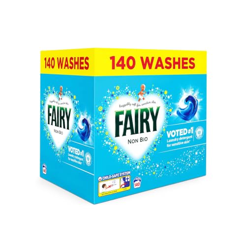 Fairy Non Bio All-in-1 PODS Płyn do prania Tablety/kapsułki, 86 prań (43 x 2), dla skóry wrażliwej