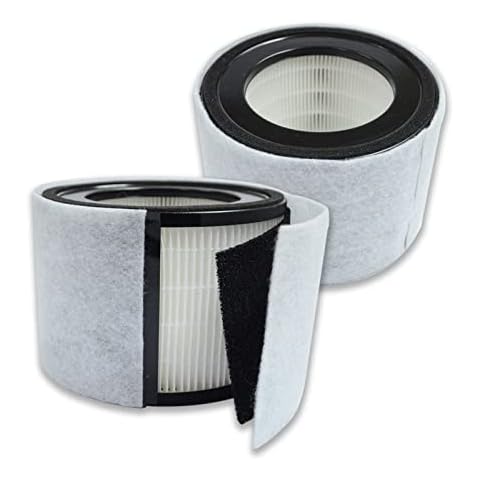 PUREBURG HEPA-Filter mit 4 Vorfiltern und 4 Kohlefiltern Cover