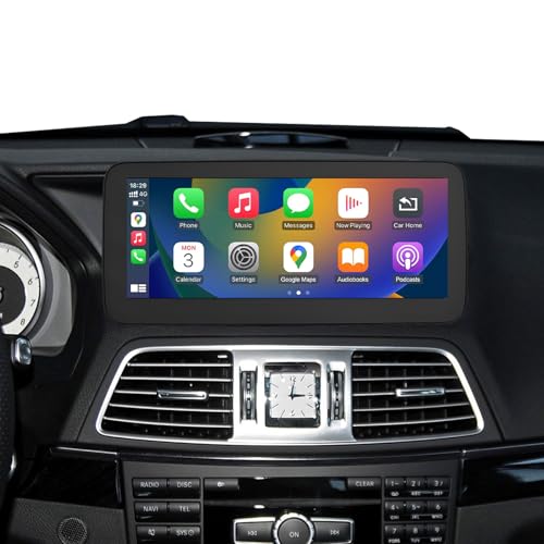 Autoradio CarPlay Mercedes E Coupé W207 pour voyager connecté