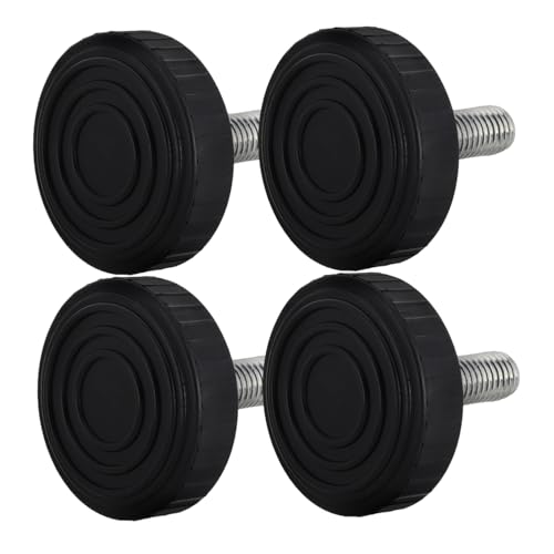 UPKOCH 4piezas Patas Ajustables Patas para Cinta De Correr Ventosas Tornillos Accesorios Montaje Gym Kit Reparación Ejercicio