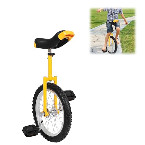 HUOMMGS Einrad 16 Zoll Gleichgewichtstrainingeinrad...